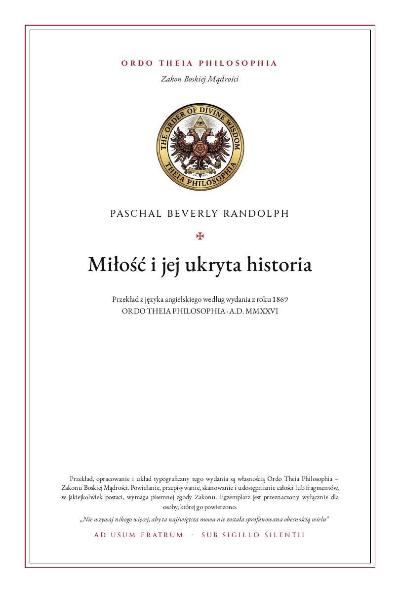 Pierwsza strona: Miłość i jej ukryta historia – Paschal Beverly Randolph